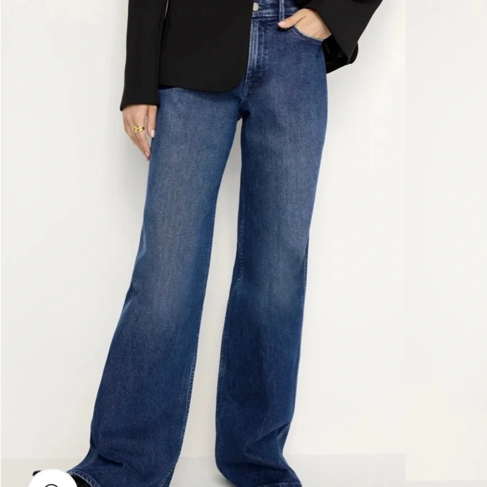 NWT Good American Women's 14
Good Skate High Rise Wide Leg
Jeans in BBBlue383 - Picture 9 of 15